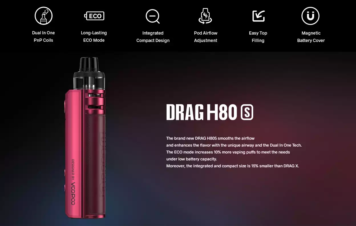 kit Drag H80S carbon fiber